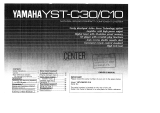 Yamaha YST-C30 Инструкция по применению
