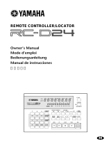 Yamaha RC-D24 Инструкция по применению