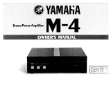 Yamaha M-4 Инструкция по применению