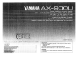 Yamaha AX-900 Инструкция по применению