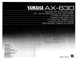 Yamaha AX-630 Инструкция по применению