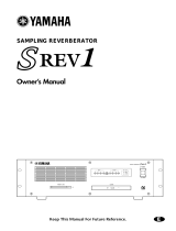 Yamaha SREV1 Инструкция по применению