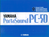 Yamaha PC-50 Инструкция по применению