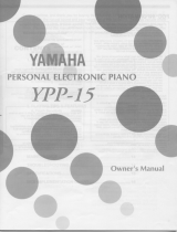 Yamaha YPP-15 Инструкция по применению