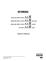 Yamaha ML8F Руководство пользователя