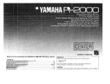 Yamaha R-2000 Инструкция по применению