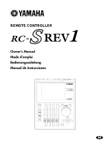 Yamaha RC-SREV1 Инструкция по применению