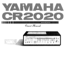 Yamaha CR-2020 Инструкция по применению