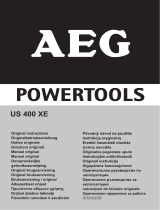 AEG US 400 XE Инструкция по применению