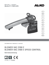 AL-KO BLOWER VAC 2400 E SPEED CONTROL Инструкция по эксплуатации