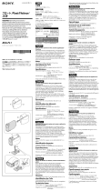 Sony AKA-FL1 Руководство пользователя