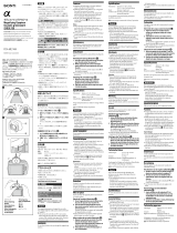 Sony FDA-ME1AM Инструкция по применению