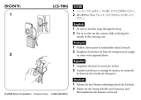 Sony LCS-TWG/B Важная информация