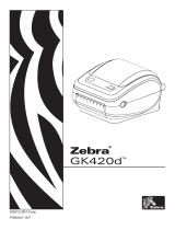 Zebra Technologies GK420d Руководство пользователя