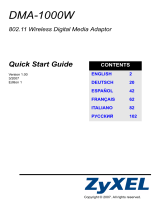 ZyXEL Communications DMA-1000W Руководство пользователя