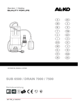 AL-KO Submersible Pump SUB 6500 Classic Руководство пользователя