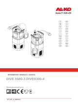 AL-KO Submersible Pressure Pump DIVE 5500/3 Руководство пользователя
