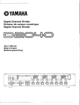 Yamaha D2040 Инструкция по применению