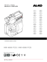 AL-KO Hauswasserwerk "HW 4000 FCS Comfort" Руководство пользователя