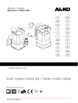 AL-KO SUB 12000 DS Руководство пользователя