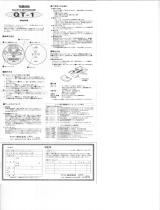 Yamaha QT-1 Инструкция по применению