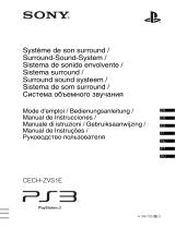 Sony Série PS3 Sistema de Sonido Envolvente CECH-ZVS1E Руководство пользователя
