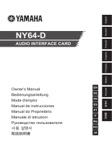 Yamaha NY64 Инструкция по применению