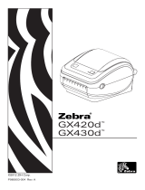 Zebra GX420d Инструкция по началу работы
