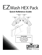 CHAUVET DJ EZwash Hex Pack Справочное руководство