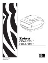 Zebra GX420t Инструкция по началу работы