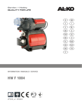 AL-KO HWF 1004 Руководство пользователя