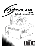 CHAUVET DJ HURRICANE 1100 Справочное руководство