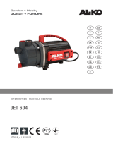 AL-KO Garden Pump Jet 604 Руководство пользователя