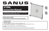 Sanus VTM6 Инструкция по установке