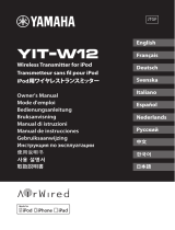 Yamaha YIT-W12 Инструкция по применению