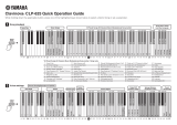 Yamaha CLP-625 Руководство пользователя