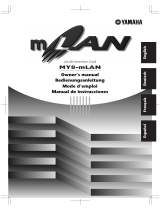 Yamaha MY8-MLAN Руководство пользователя