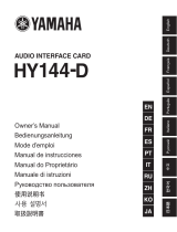 Yamaha HY144 Инструкция по применению