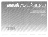 Yamaha AVC-30U Инструкция по применению