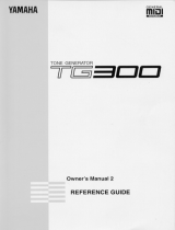 Yamaha TG300 Инструкция по применению
