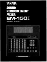 Yamaha EM-150II Инструкция по применению