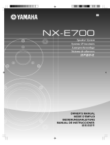 Yamaha NX-E700 Инструкция по применению