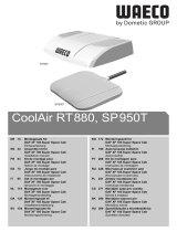 Waeco RT880, SP950T (Assembly kit for DAF XF 105 Super Space Cab) Инструкция по установке