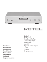 Rotel RCD-12 Инструкция по применению