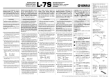 Yamaha L-7S Инструкция по применению