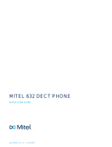 Mitel Deutschland GmbH UOU6X2DV2 Руководство пользователя