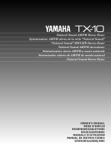 Yamaha TX-10RDS Руководство пользователя