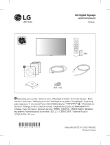 LG 75XS2C-B Руководство по быстрой настройке