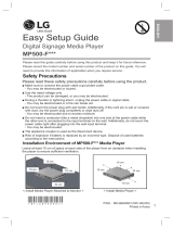 LG MP500-FJBCQ Инструкция по эксплуатации