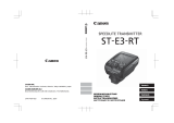 Canon Speedlite Transmitter ST-E3-RT Руководство пользователя